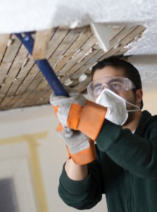 fixing_ceiling_damaged_by_water